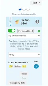 Afrokalcounter screenshot 2