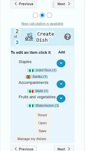 Afrokalcounter screenshot 3
