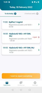 Mediq Therapie Monitor screenshot 2