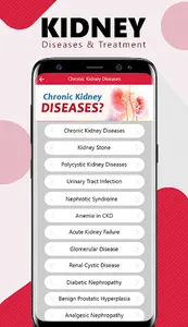 Kidney Diseases and Treatment screenshot 5