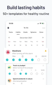 Meditivity: Goals & Habits screenshot 4