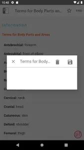 Pocket Anatomy and Physiology screenshot 5