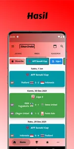 SkorIndo: Sepak Bola Indonesia screenshot 4