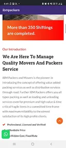 IBM Packers and Movers screenshot 1