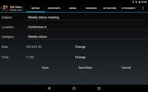 Meeting Minutes Trial screenshot 17