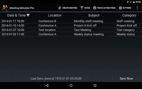 Meeting Minutes Pro screenshot 16