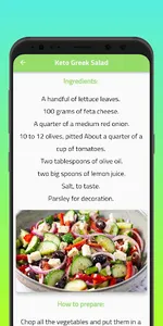 Keto Salad screenshot 3