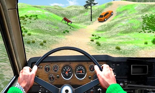 Pickup Truck Cargo Transport D screenshot 0