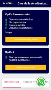 Megacursos screenshot 2