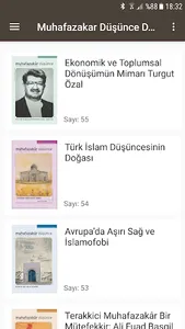 Muhafazakâr Düşünce Dergisi screenshot 0