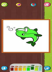 Megalodon Shark Coloring screenshot 9