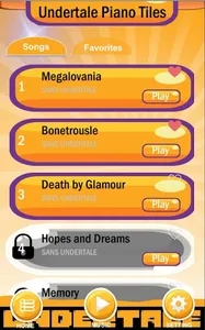 Megalovania Piano Tiles - Unde screenshot 1