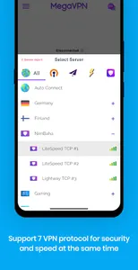 MegaVPN - Swift & Secure screenshot 3