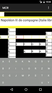Crosswords (Seven words) screenshot 1