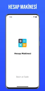 Hesap Makinesi: Basit ve Sade screenshot 0
