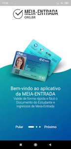 Validador Meia Entrada screenshot 0