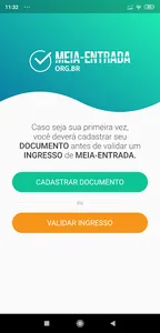 Validador Meia Entrada screenshot 3