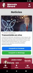 Marcelo Ebrard App screenshot 2
