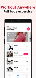 LazyFit: Home Workout & Fit screenshot 1