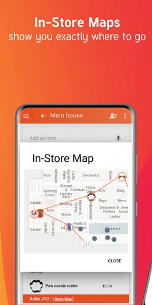 Rung Up - Grocery List with Ai screenshot 1