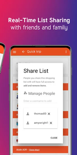 Rung Up - Grocery List with Ai screenshot 3