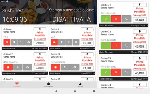 Console Ristoratore Meliver screenshot 3