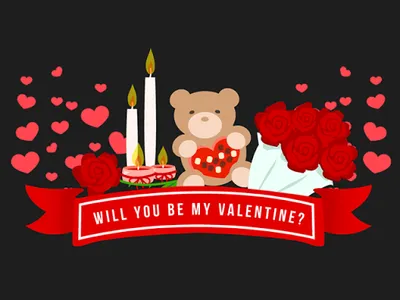 Valentines Love Stickers screenshot 0