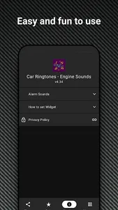 Car Ringtones — Engine Sounds screenshot 3