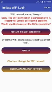 Initiate WiFi Login screenshot 5