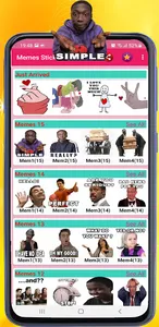 Funny Memes Stickers for Whats screenshot 1