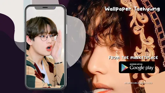 Wallpaper Taehyung screenshot 2