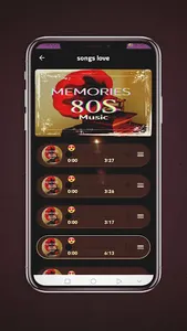 Memories Music 80s screenshot 2