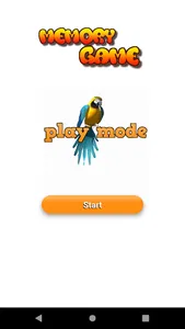 Memory game screenshot 1