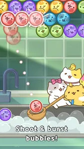 MitchiriNeko Bubble: Shooter screenshot 0