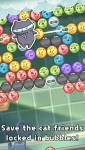 MitchiriNeko Bubble: Shooter screenshot 1