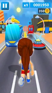 Subway Run Space Surf Run screenshot 2