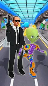 Subway Run Space Surf Run screenshot 5