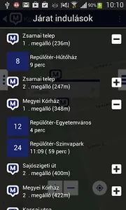transIT menetrend: MVK Zrt. screenshot 7