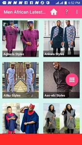 Men African Fashion Latest Sty screenshot 0