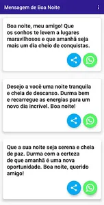 Mensagem de Boa Noite screenshot 0