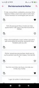 Mensagem do Dia da Mu 2024 screenshot 1