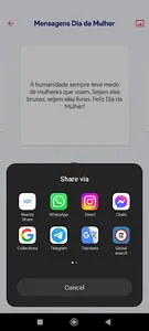 Mensagem do Dia da Mu 2024 screenshot 7