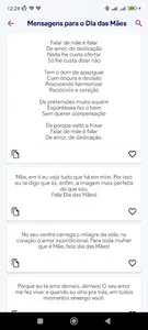 Mensagem para o Dia das Mães screenshot 1