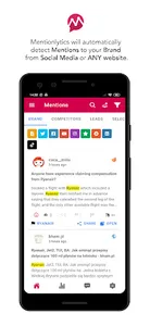 Mentionlytics Brand Monitoring screenshot 0