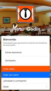 Menú Godín screenshot 1