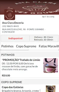 Ana Clara Doceria screenshot 0