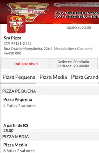 Sra Pizza screenshot 0