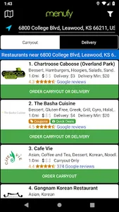 Menufy Food Delivery & Takeout screenshot 0