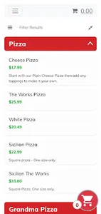 Pondrelli's Pizza screenshot 1