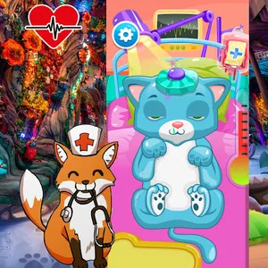 Meow Wolf Tabby Cat Pet Doctor screenshot 2